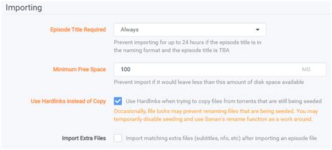 sonarr|Sonarr Quick Start Guide .